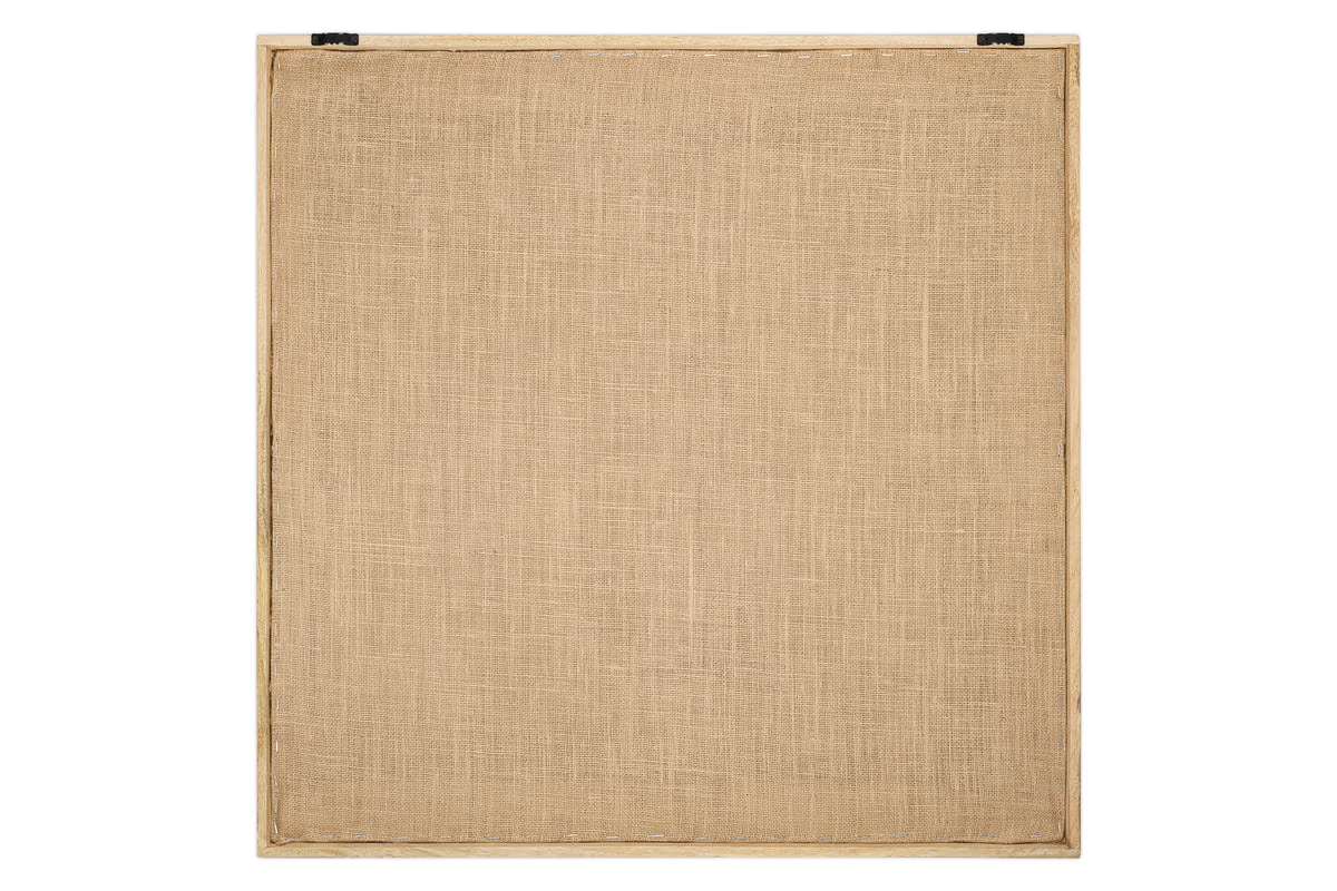 Nkuku - Bawal Wall Art - Cross - Natural
