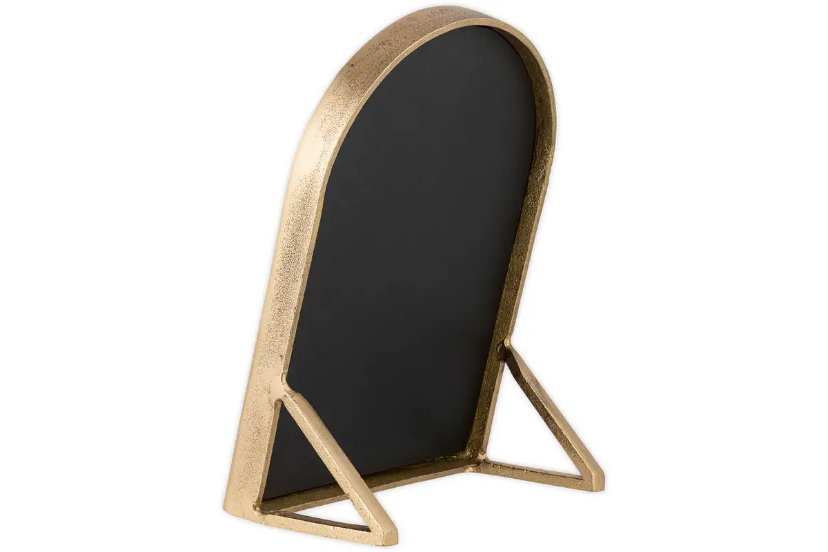 Nkuku - Cayce Cast Aluminum Vanity Mirror - Antique Brass