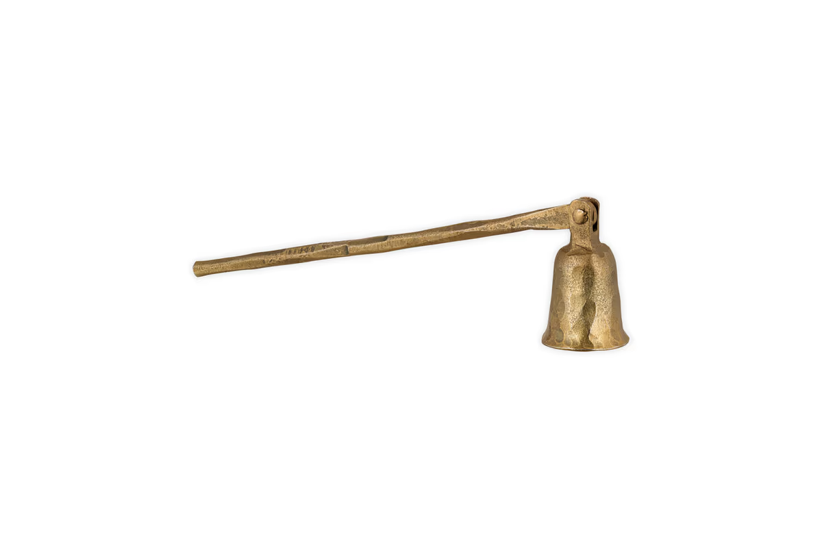 Nkuku - Jyoti Candle Snuffer - Antique Brass