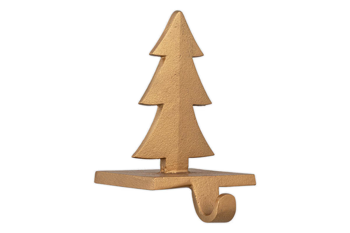 Nkuku - Kotta Stocking Tree Holder - Antique Brass