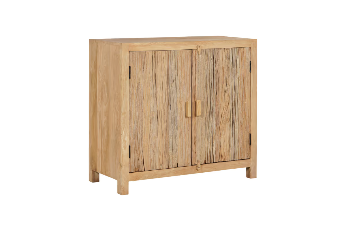 Nkuku - Tamia Reclaimed Wood Cabinet - Natural - Small
