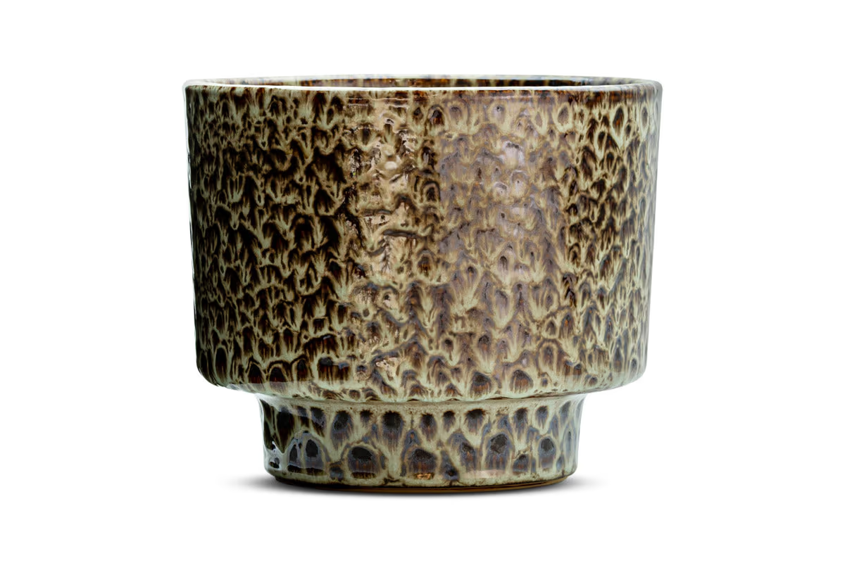 Nkuku - Uzuri Planter - Brown - Wide