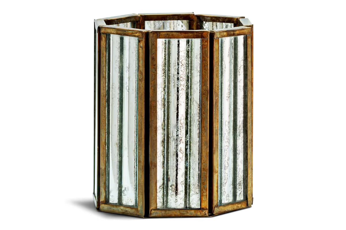 Nkuku - Tyma Tealight Holder - Brass - Medium