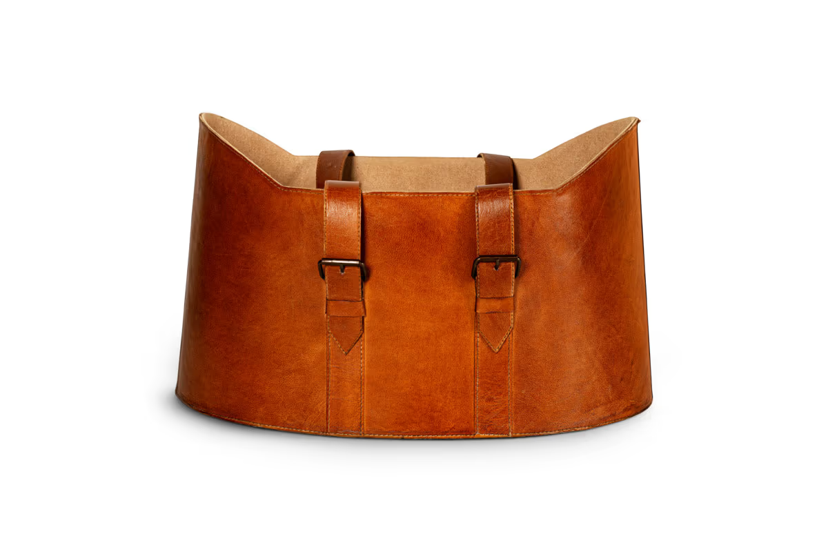 Nkuku - Panasi Leather Storage - Tan