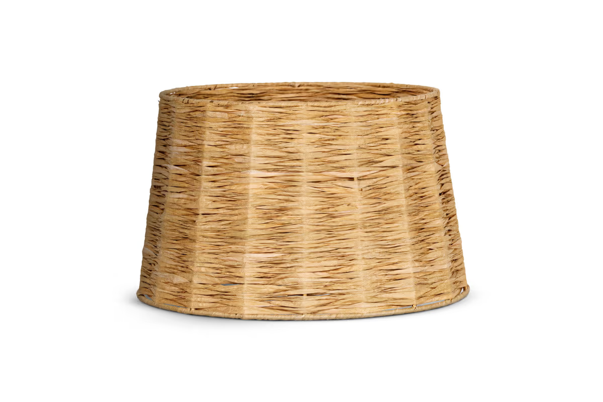Nkuku - Jiji Woven Raffia Shade - Natural - Medium