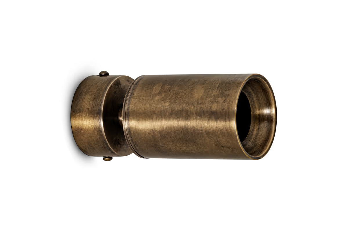 Nkuku - Boni Directional Spot Light - Aged Antique Brass