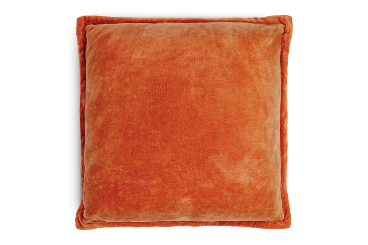 Nkuku - Menmai Velvet Cushion Cover - Red - Without Cushion Inner