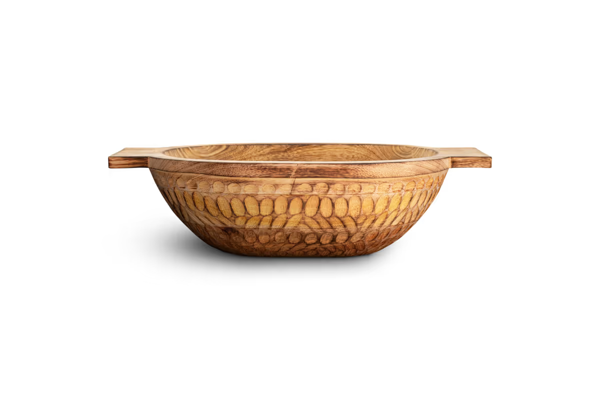 Nkuku - Pyaar Serving Bowl - Natural - Large