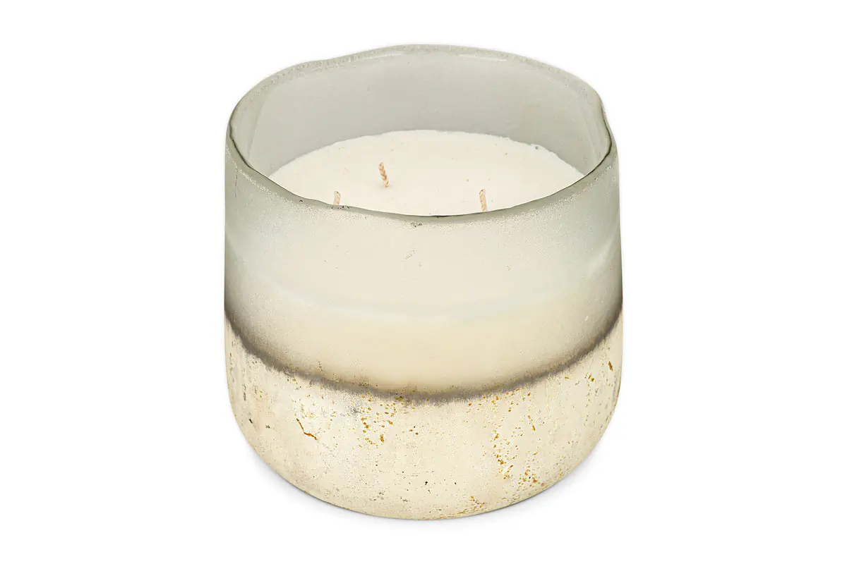 Nkuku - Sea Salt & Moss 3 Wick Scented Candle