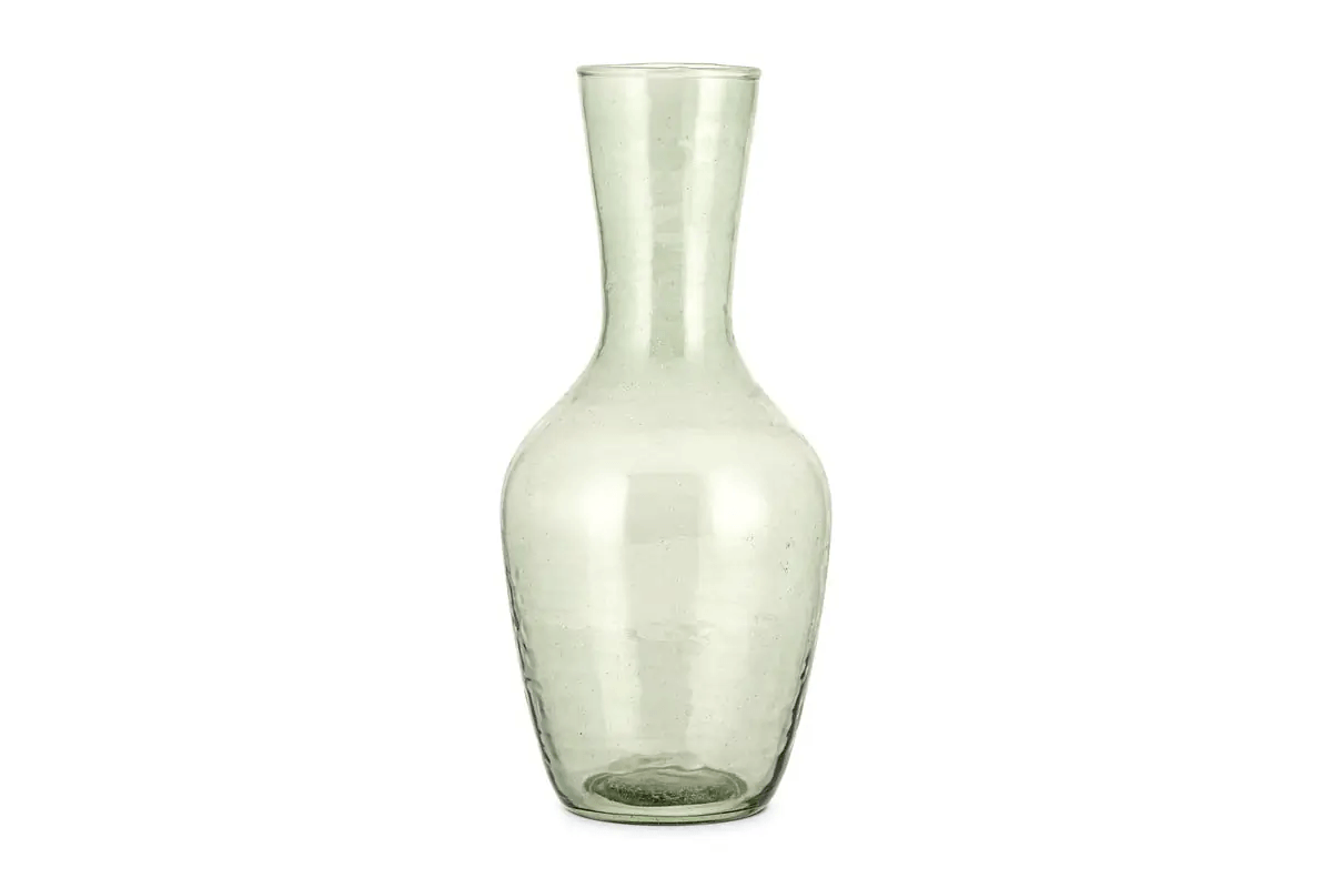Nkuku - Yala Hammered Jug - Sage Green