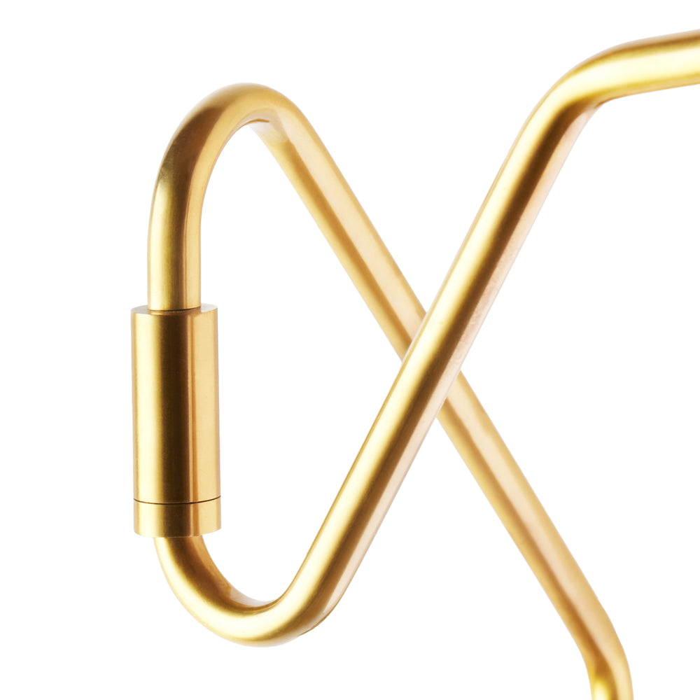 Pooky - Smaller Cooper Wall Fitting - Brass