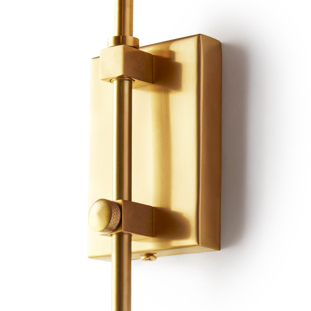 Pooky - Smaller Cooper Wall Fitting - Brass