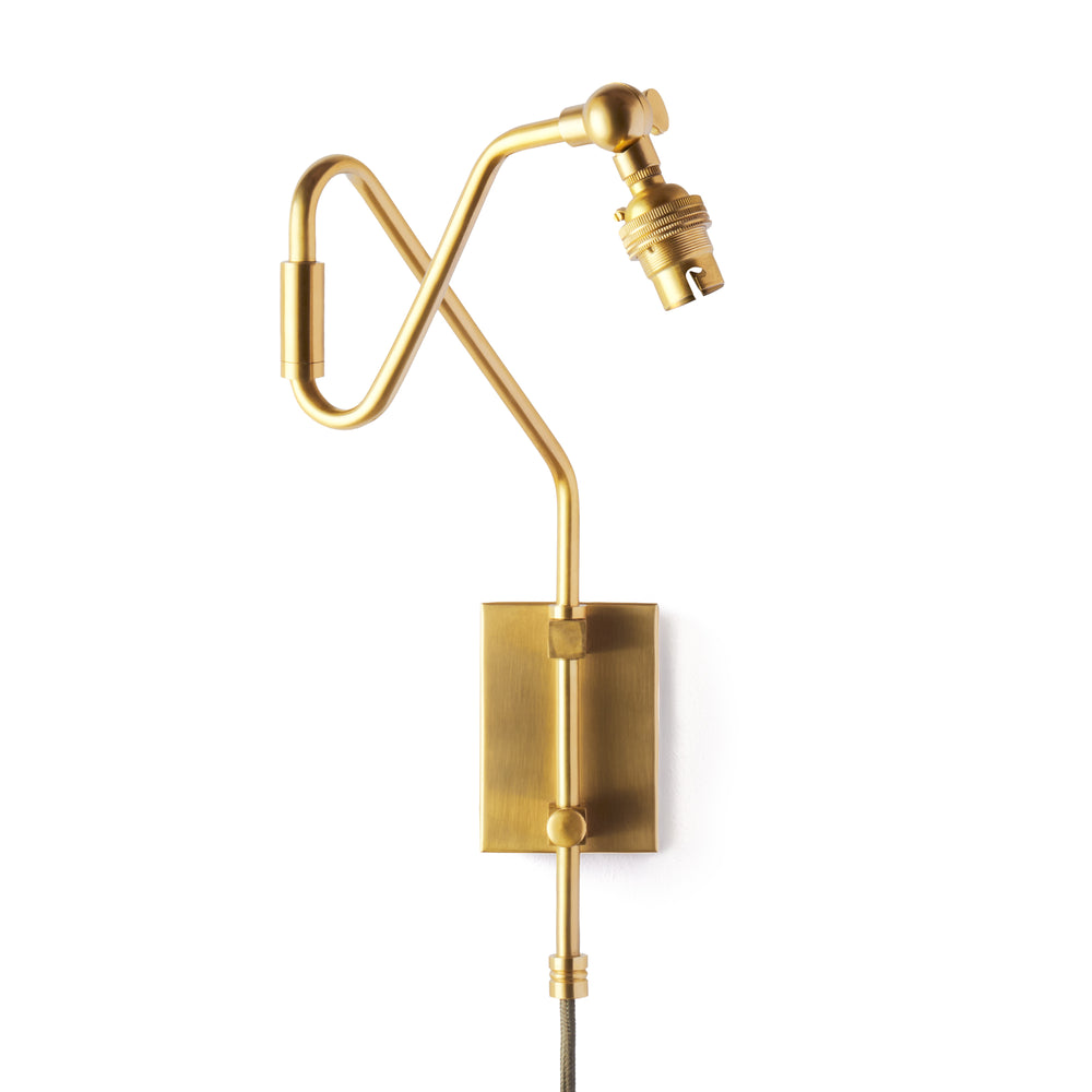 Pooky - Smaller Cooper Wall Fitting - Brass