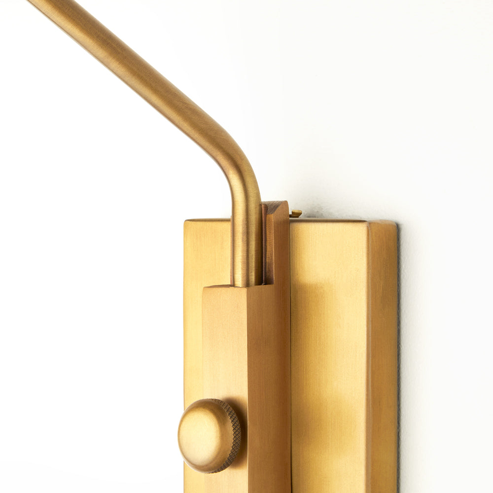 Pooky - Cooper Wall Fitting - Antique Brass