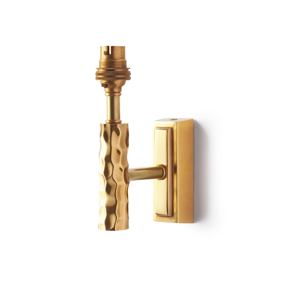 Pooky - Dimple Wall Fitting - Brass
