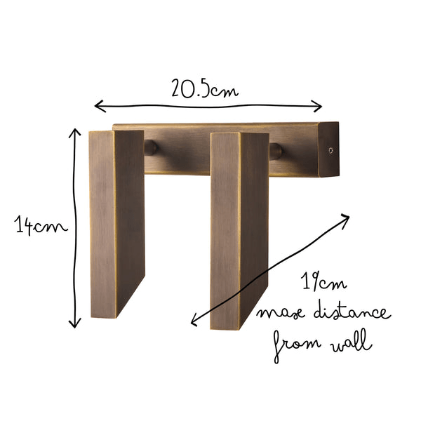 Pooky - Double Andor Ip54 Adjustable Wall Light - Bronze
