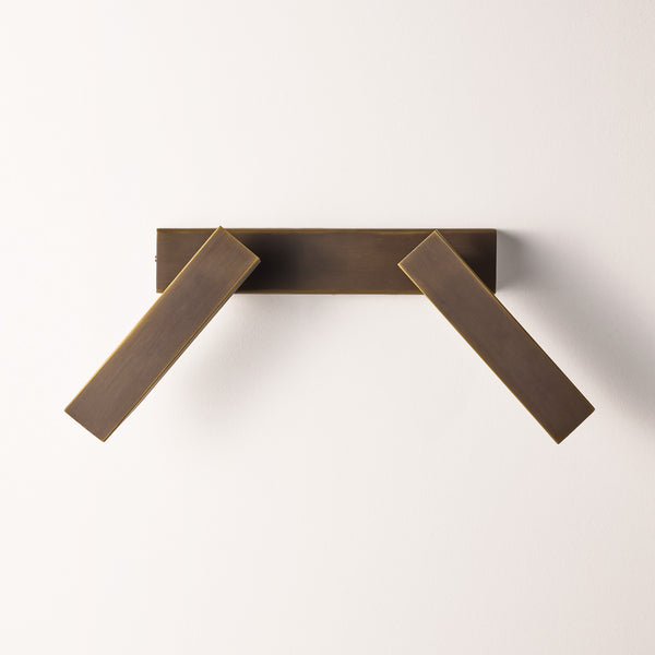 Pooky - Double Andor Ip54 Adjustable Wall Light - Bronze
