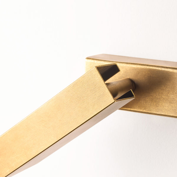 Pooky - Double Andor Ip54 Adjustable Wall Light - Brass