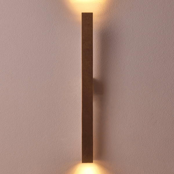 Pooky - Andor Ip54 Up And Down Wall Light - Brass