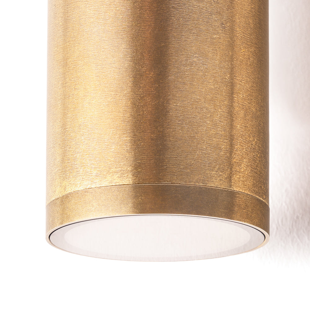 Pooky - Austell IP54 Wall Light - Aged Brass