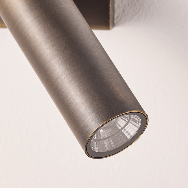 Pooky - Double Austell Ip54 Wall Spotlight - Bronze