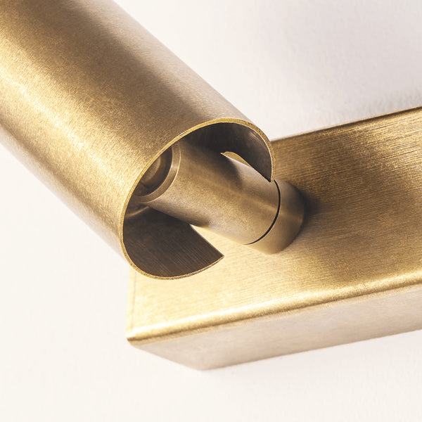 Pooky - Double Austell Ip54 Wall Spotlight - Brass
