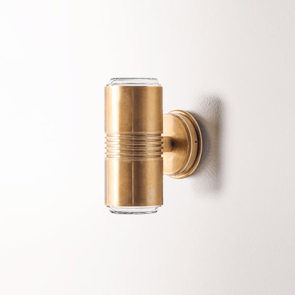 Pooky - Larger Blythe Ip54 Wall Light - Outdoor - Antique Brass
