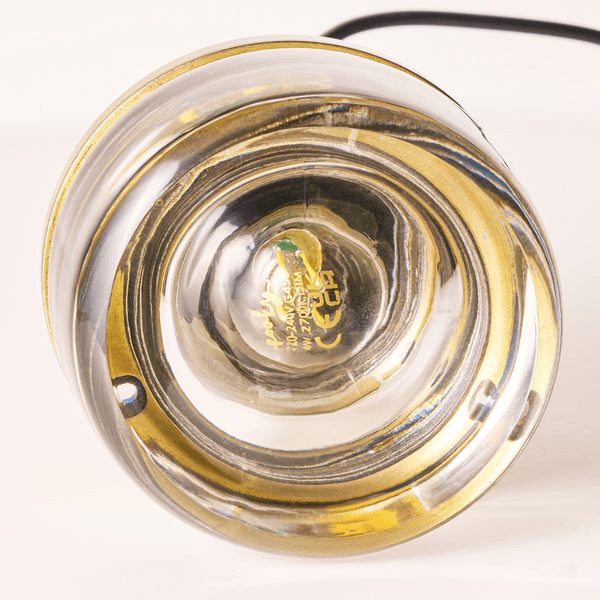Pooky - Bremer Ip44 Bulkhead Wall Light - Antique Brass