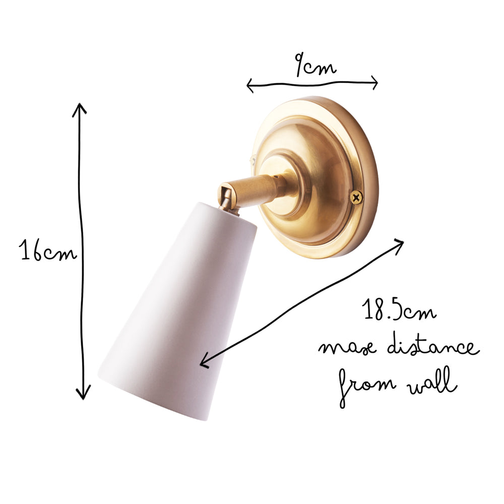 Pooky - Cyrano Wall Light - White