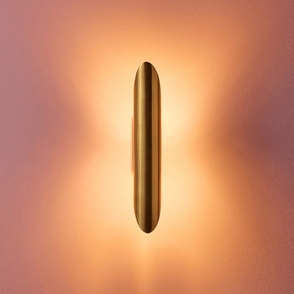 Pooky - Duet Wall Light - Smaller - Brass