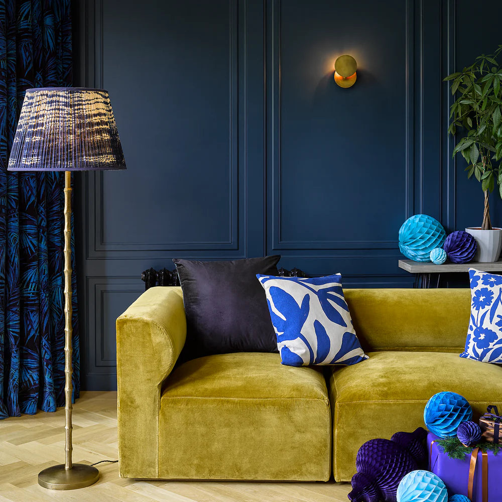 Pooky Franz wall light in aged brass