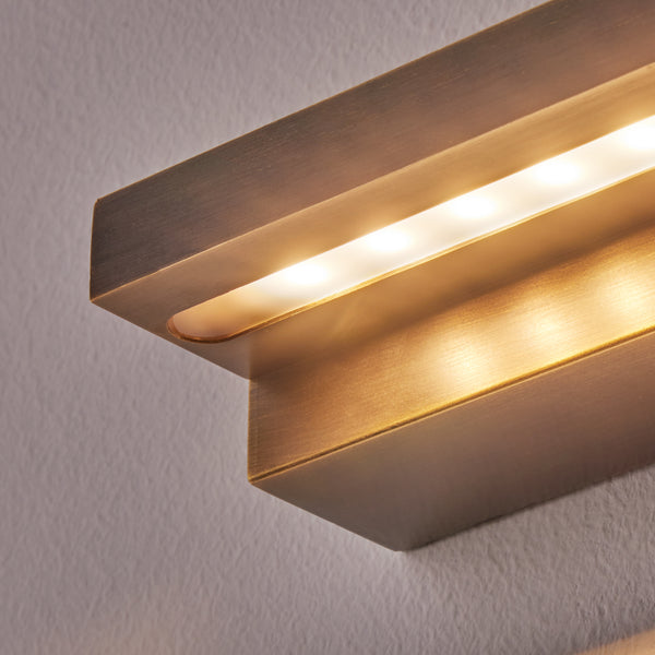 Pooky - Gara Ip54 Down Wall Lighter - Bronze