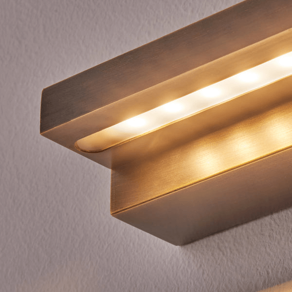 Pooky - Gara Ip54 Down Wall Lighter - Bronze