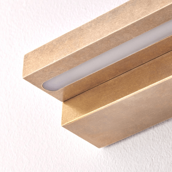 Pooky - Gara Ip54 Down Wall Lighter - Brass