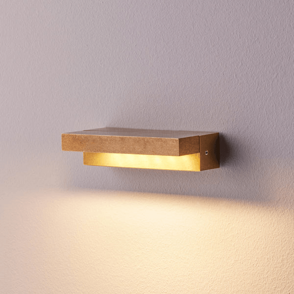 Pooky - Gara Ip54 Down Wall Lighter - Brass