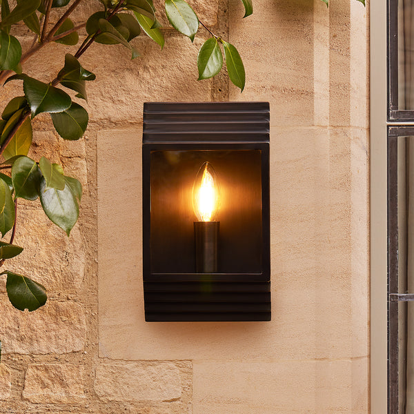 Pooky - Hayle Ip44 Exterior Wall Light - Bronze