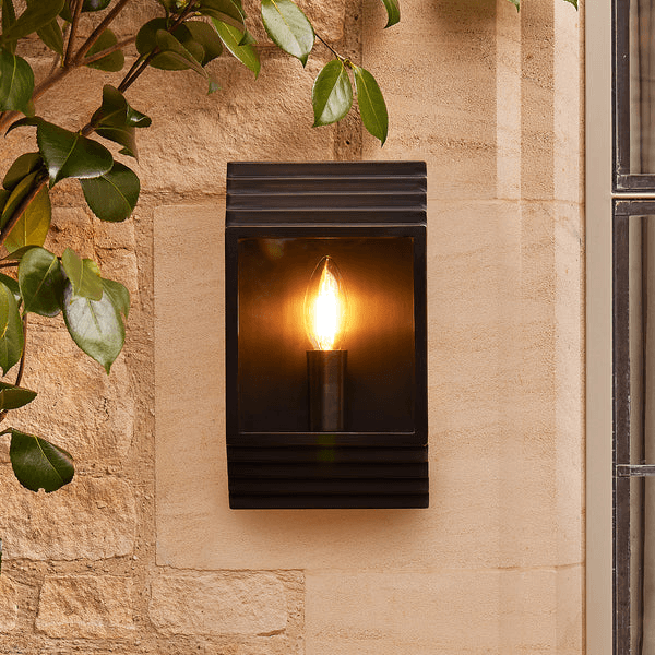 Pooky - Hayle Ip44 Exterior Wall Light - Bronze