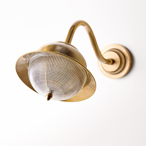 Pooky - Holophane Ip44 Exterior Wall Light - Brass