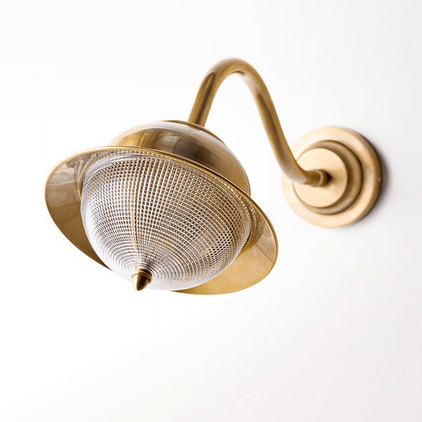 Pooky - Holophane Ip44 Exterior Wall Light - Brass