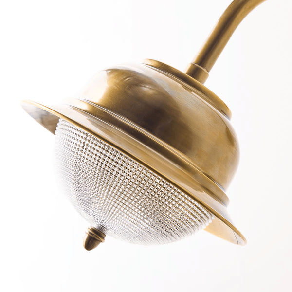 Pooky - Holophane Ip44 Exterior Wall Light - Brass