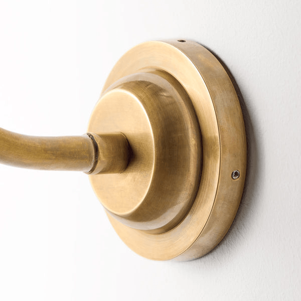 Pooky - Holophane Ip44 Exterior Wall Light - Brass