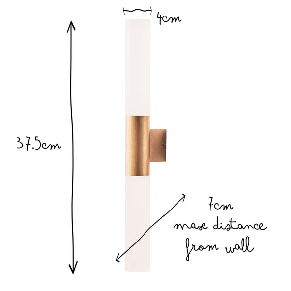 Pooky - Kenobi Ip65 Wall Light - Brass