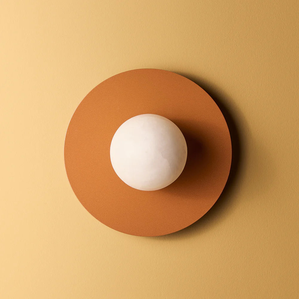 Pooky Leela Wall Light in orange