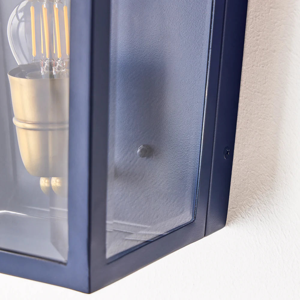 Pooky Majorelle IP44 Wall Light in Blue