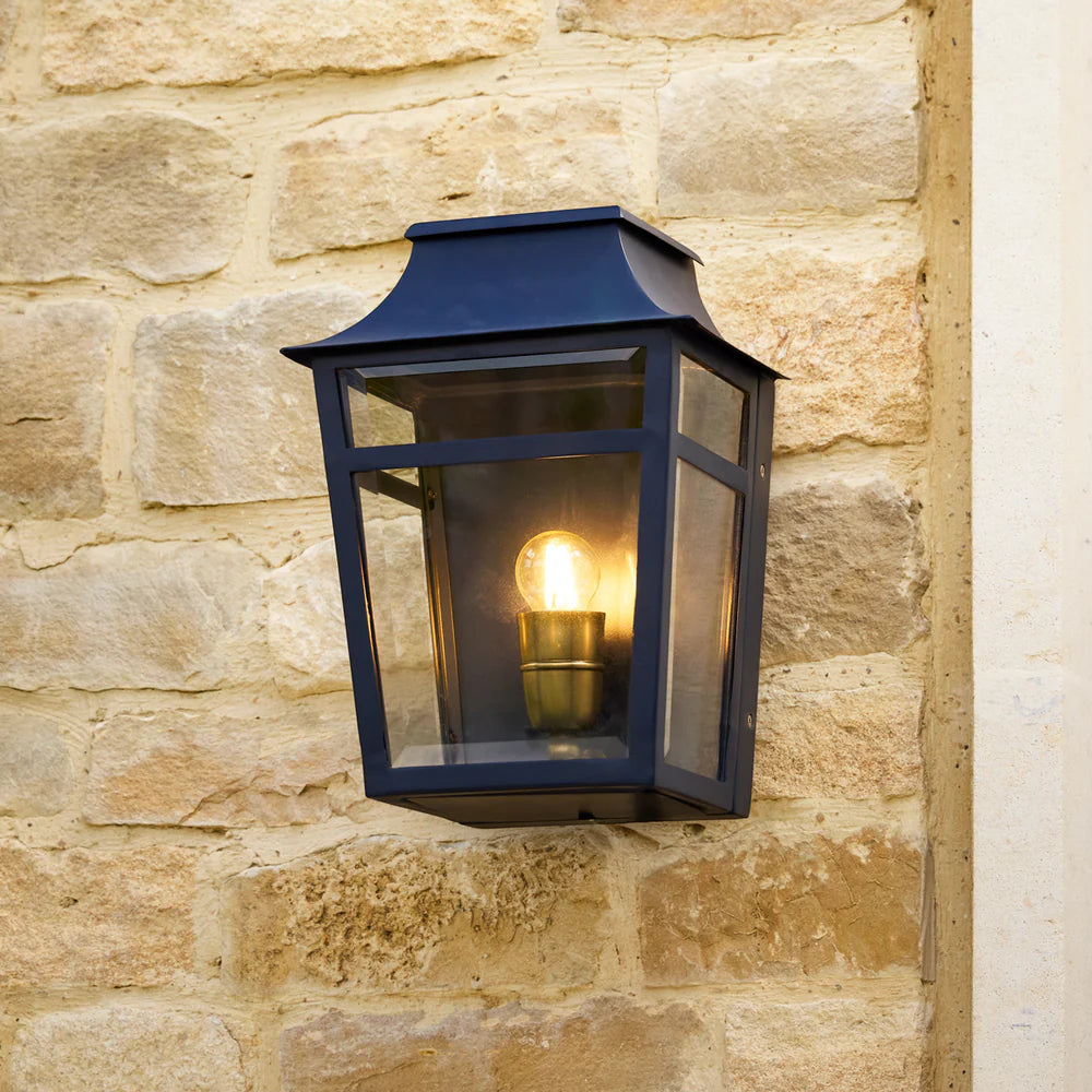 Pooky Majorelle IP44 Wall Light in Blue