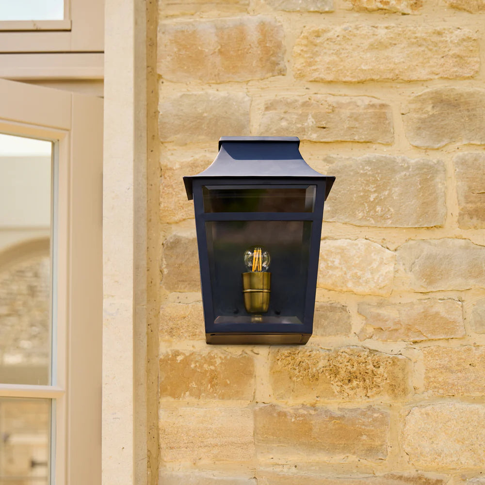 Pooky Majorelle IP44 Wall Light in Blue
