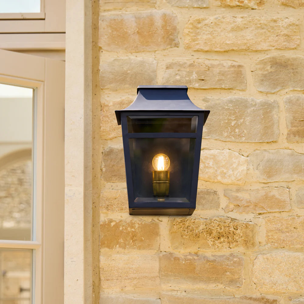 Pooky Majorelle IP44 Wall Light in Blue