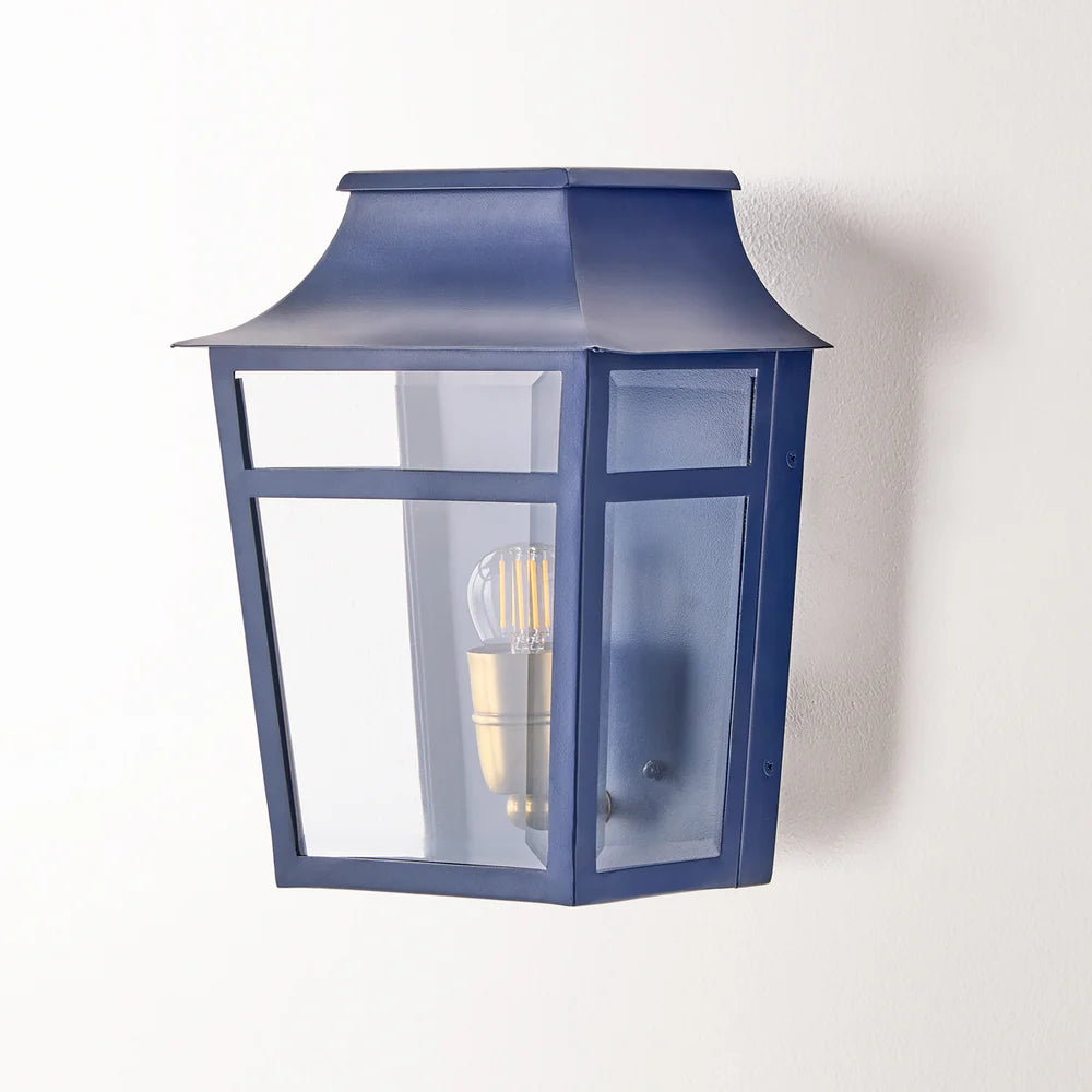 Pooky Majorelle IP44 Wall Light in Blue