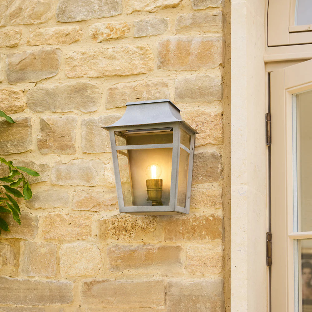 Pooky Majorelle IP44 Wall Light in Grey