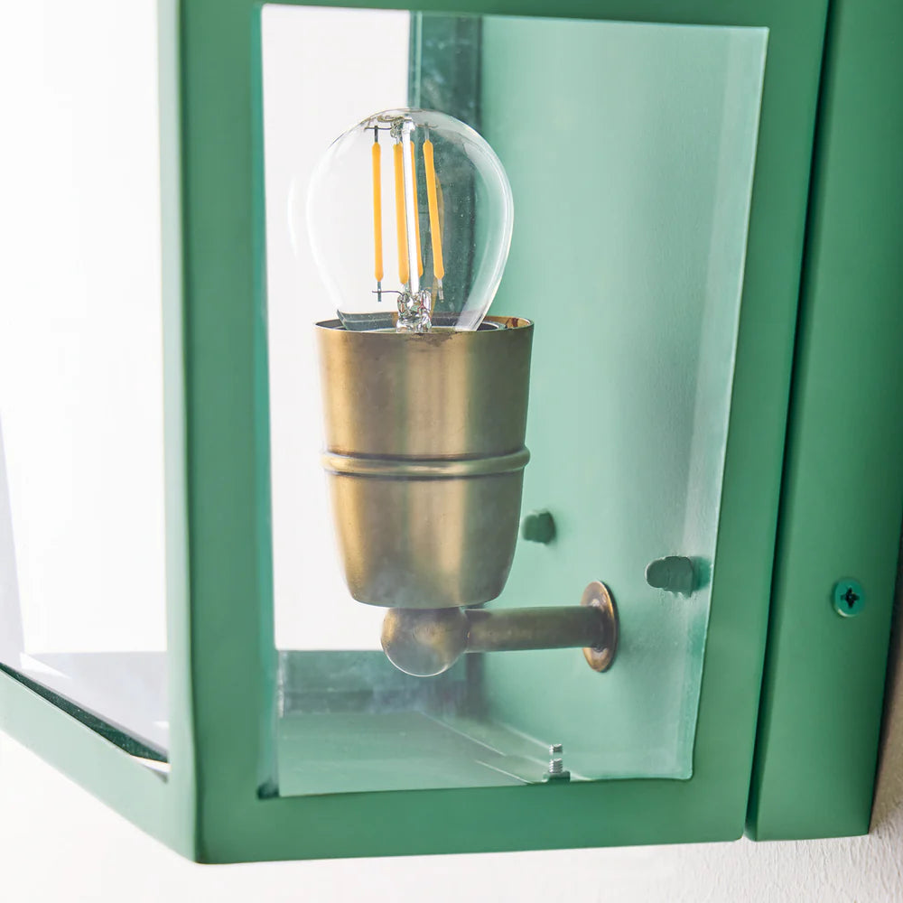 Pooky Majorelle IP44 Wall Light in Sage